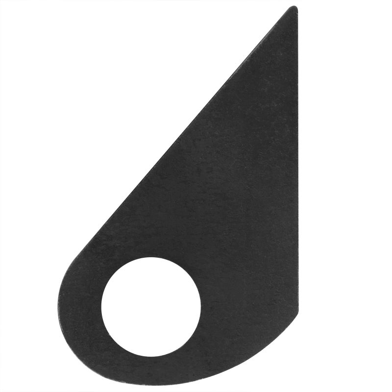 eoere 2 PCS Tear Drop Hinge Plate, Tear Drop Weld Washer for Trailer Ramp, Steel Thick 3/8"", Hole Dia. 1-9/16"" - Image 3